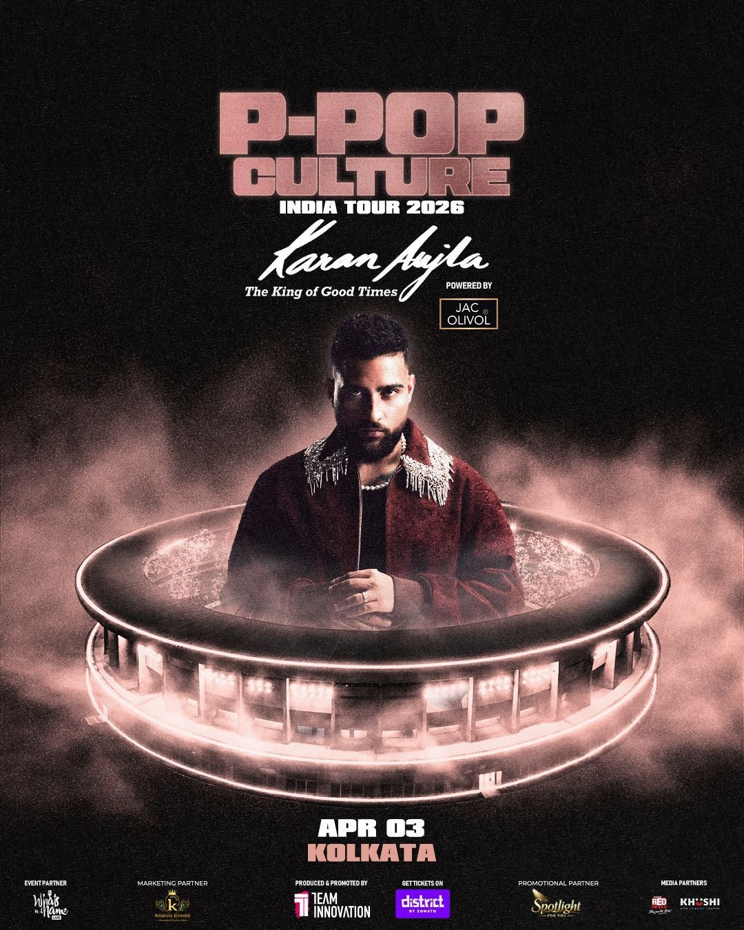 P POP CULTURE INDIA TOUR 2026 – KOLKATA
